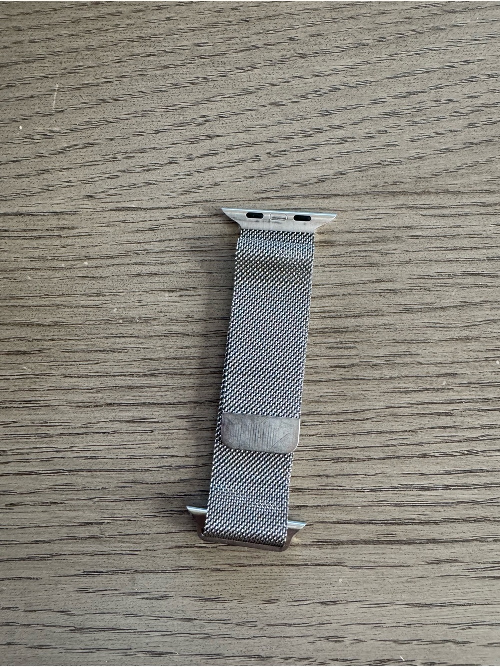 Apple Silver Milanese Loop Watch Band
